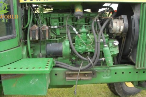 Engine of John Deere tractor