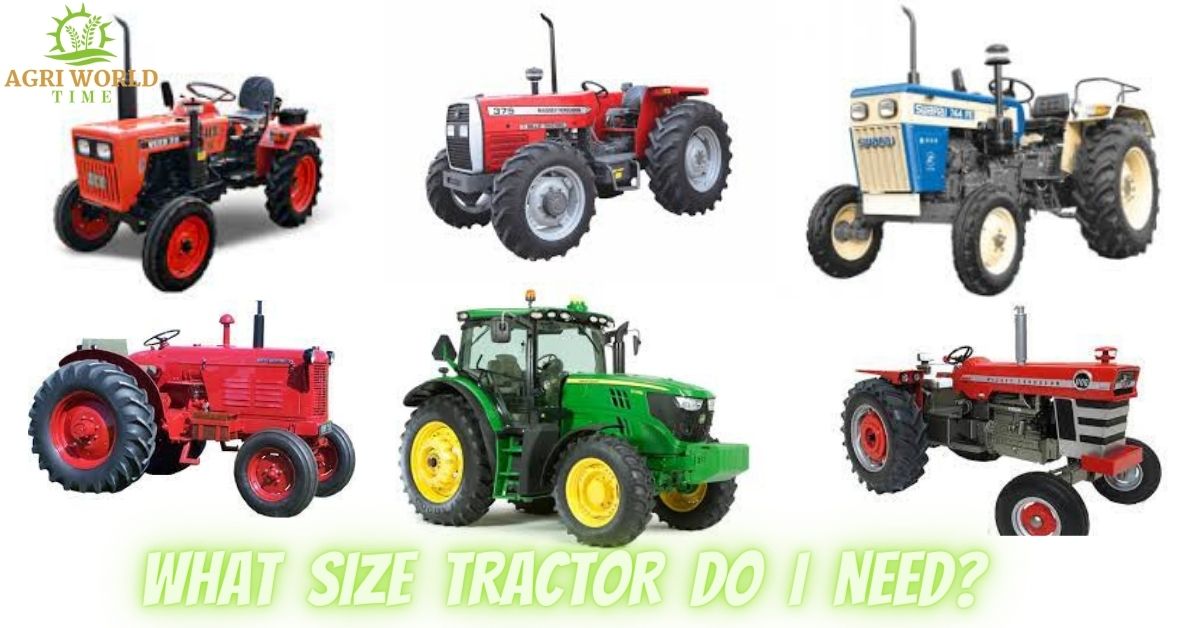 6 different type of tractors