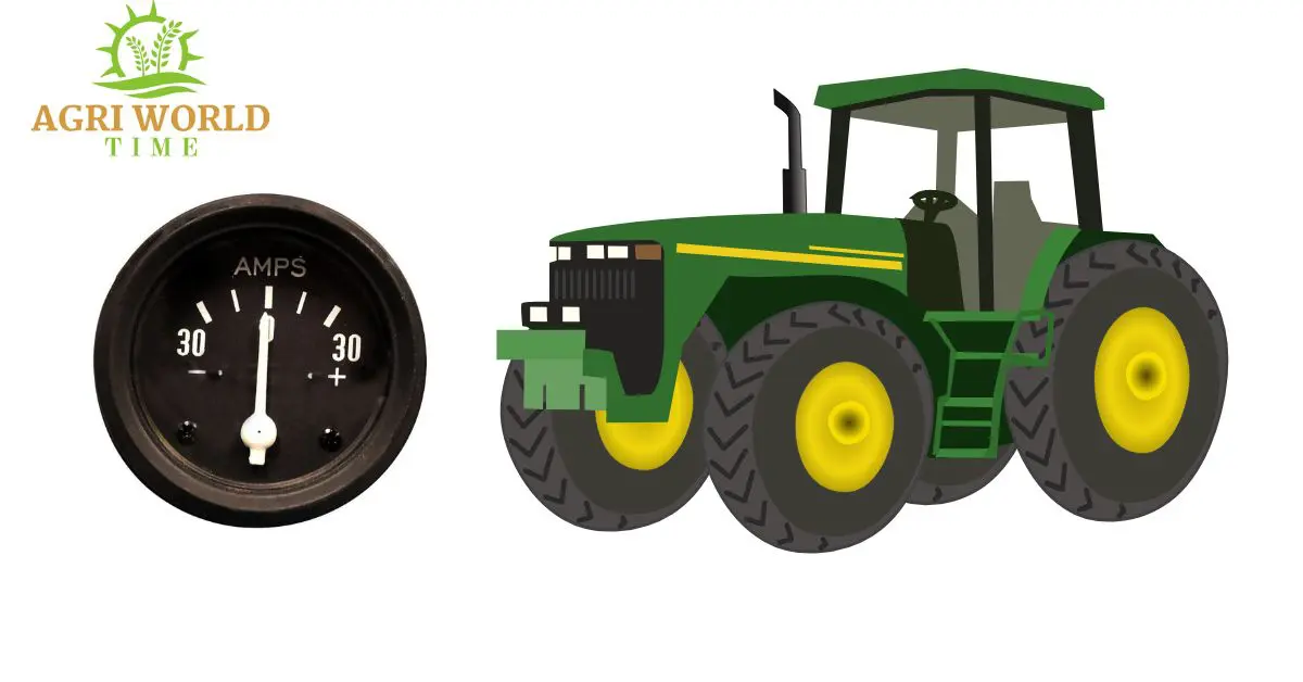 How to wire an amp meter on a tractor?