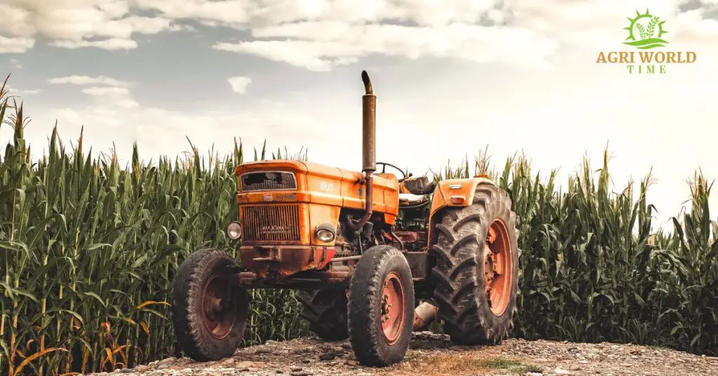 orange tractor in fields category 1