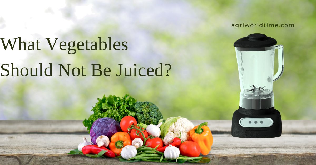 What Vegetables Should Not Be Juiced